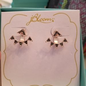NIB Jbloom jacket earrings